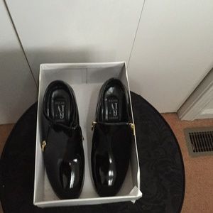 Brand New Shoe Boots Black Patent Size 10
